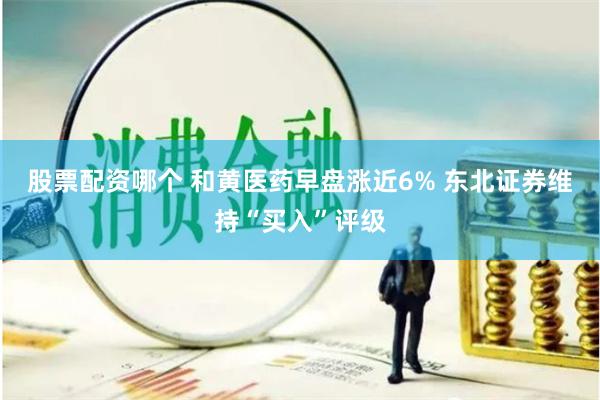 股票配资哪个 和黄医药早盘涨近6% 东北证券维持“买入”评级