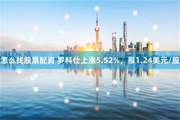 怎么找股票配资 罗科仕上涨5.52%，报1.24美元/股
