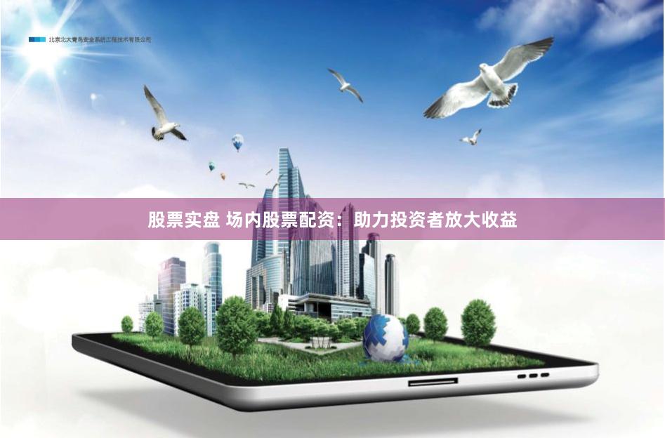 股票实盘 场内股票配资：助力投资者放大收益