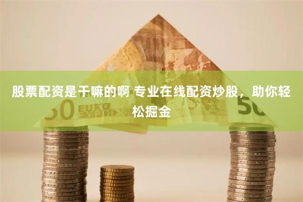 股票配资是干嘛的啊 专业在线配资炒股，助你轻松掘金